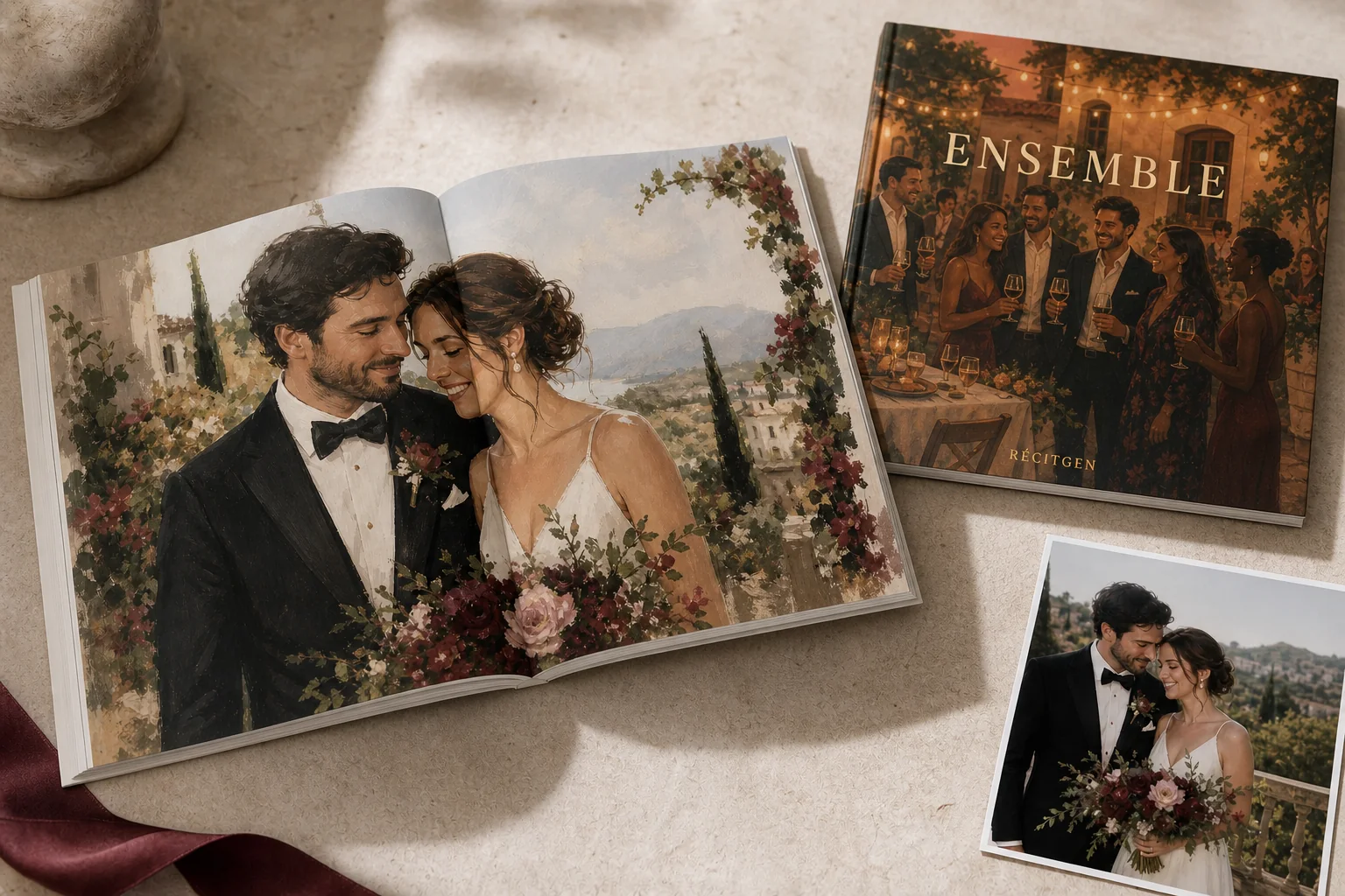 Livre illustré RécitGen à couverture personnalisée